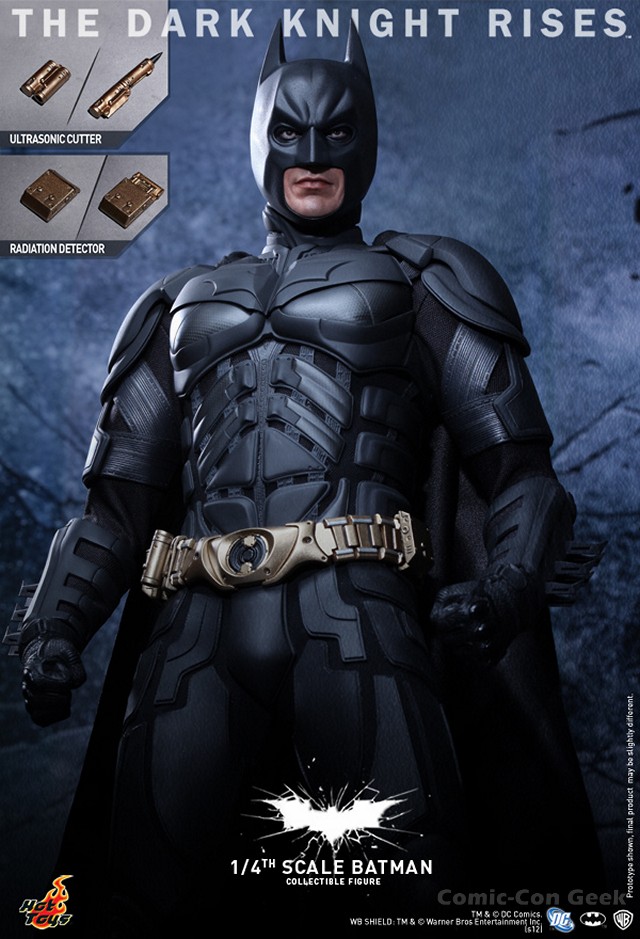 Batman The Dark Knight Rises action figure Hot Toys Batman