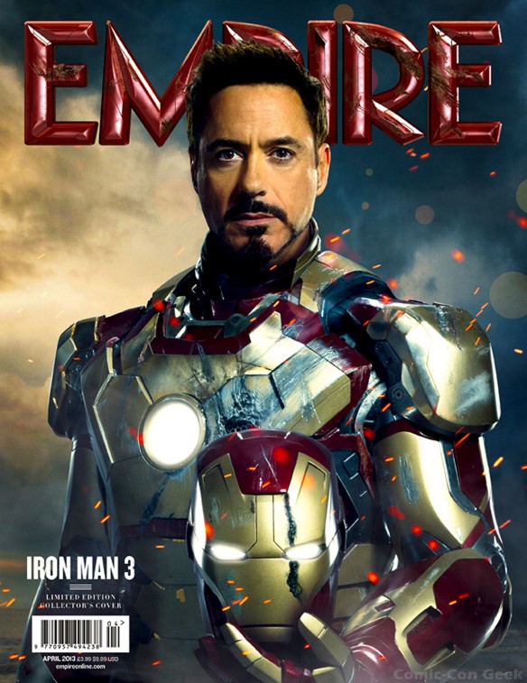 Iron Man 3 - Empire Magazine April Cover - Subscriber Edition
