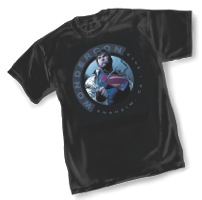 WonderCon Anaheim 2013 - DC Entertainment - Jim Lee - Superman Unchained - Official T-Shirt - SM