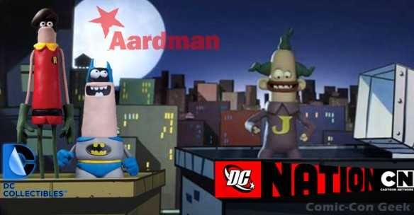 WonderCon Anaheim 2013 - Exclusive - Aardman Classic Batman and Robin - DC Collectibles - Cartoon Network - DC Nation LG2