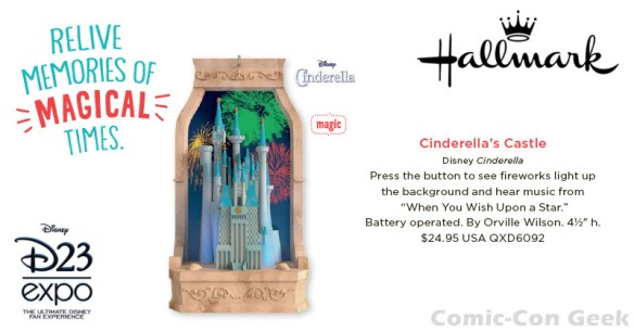 Hallmark - Cinderella's Castle - Disney D23 Expo 2013 Exclusive