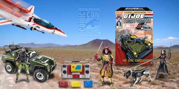 Hasbro - G.I. Joe - Transformers - Box - Packaging - Baroness - Ravage - Snake Eyes - Autobot Blaster - Skystriker - Jetfire - Vamp - Hound - Bludgeon Samurai Robot