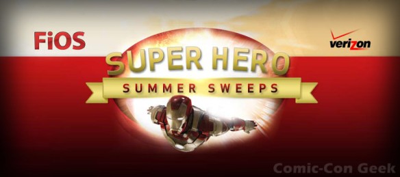 Verizon - Super Hero Summer Sweeps - Nerd HQ - Zachary Levi - Website - Entry Page - SDCC - Comic-Con 2013 - Header