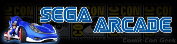 Sega Arcade - Sonic - Comic-Con 2013 - SDCC - Header