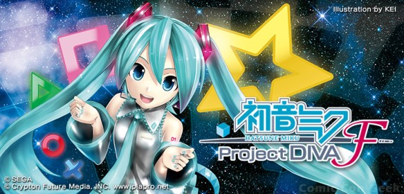 Sega - Hatsune Miku - Project DIVA F - Logo