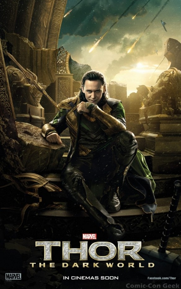 Empire Magazine - Thor - The Dark World - Poster - Tom Hiddleston