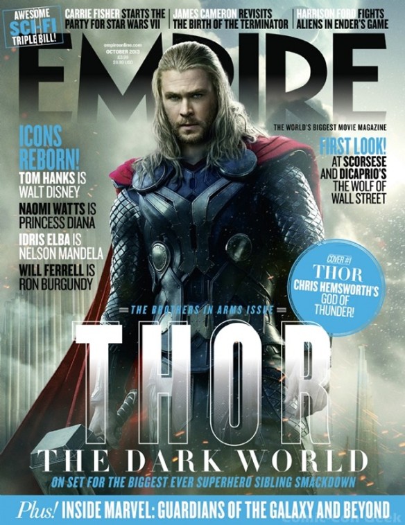 Empire Magazine - Thor - The Dark World - Thor Newstand Cover - Chris Hemsworth