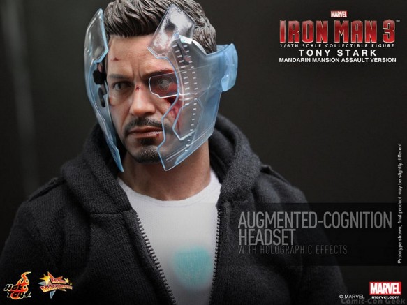 Hot Toys - Iron Man 3 - Tony Stark (Mandarin Mansion Assault Version) Collectible Figurine 014
