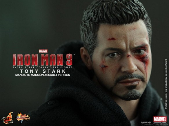 Hot Toys - Iron Man 3 - Tony Stark (Mandarin Mansion Assault Version) Collectible Figurine 015